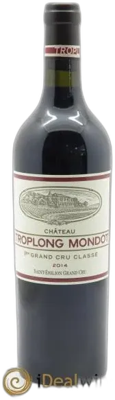 capture du vin Château Troplong Mondot 1er Grand Cru Classé b 2014