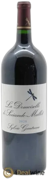 aperçu du vin Demoiselle de Sociando Mallet Second Vin 2020