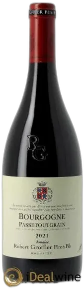 photo du vin Bourgogne Passetoutgrain Robert Groffier Père & Fils