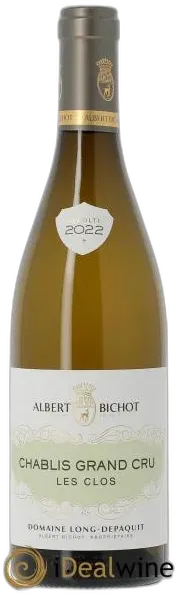 image du vin Chablis Grand Cru les Clos Long Depaquit Albert Bichot 2022