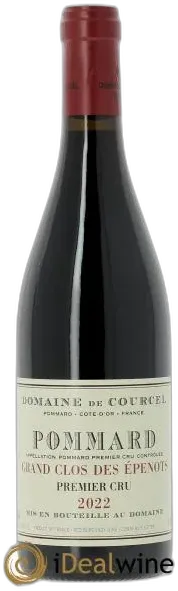 photo du vin Pommard 1er Cru Grand Clos des Epenots de Courcel 2022