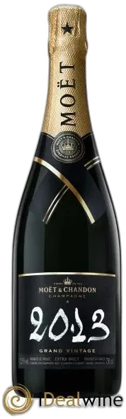 vue du vin Champagne Moët et Chandon Grand Vintage 2013