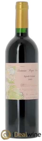 photo du vin Coteaux du Languedoc Domaine Peyre Rose Belle Léone Marlène Soria 2003
