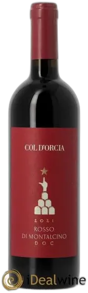 image du vin Rosso di Montalcino Doc Tenuta Col D&Apos;Orcia 2021