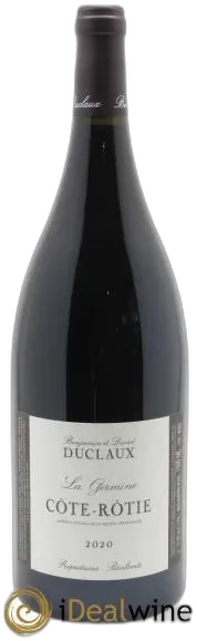 illustration du vin Côte-Rôtie la Germine Domaine Duclaux