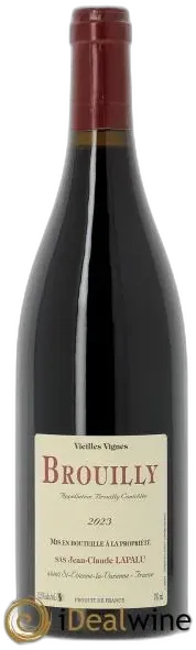 photos du vin Brouilly Vieilles Vignes Jean-Claude Lapalu