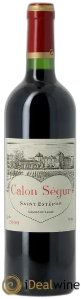 photo du vin Château Calon Ségur 3ème Grand Cru Classé 2006