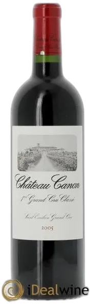 photos du vin Château Canon 1er Grand Cru Classé b 2005