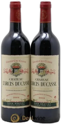 photos du vin Château Larcis Ducasse 1er Grand Cru Classé b 2004