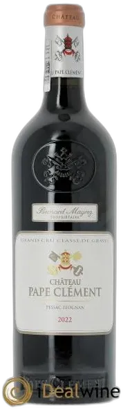 capture du vin Château Pape Clément Cru Classé de Graves