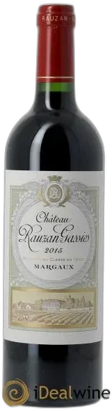photos du vin Château Rauzan-Gassies 2ème Grand Cru Classé 2015