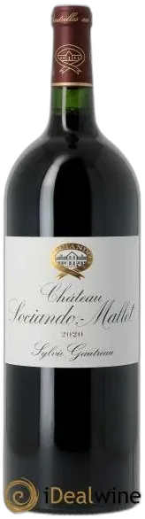 photo du vin Château Sociando Mallet 2020