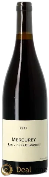 illustration du vin Mercurey les Vignes Blanches Qvevris Domaine de Chassorney Frédéric Cossard 2021