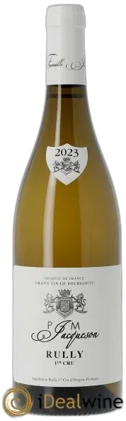 photo du vin Rully 1er Cru Paul & Marie Jacqueson 2023