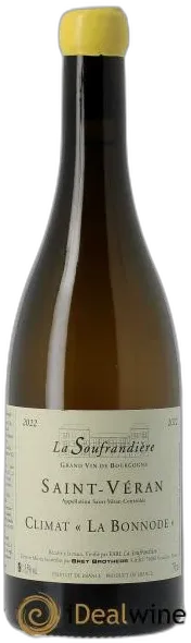 vue du vin Saint-Véran la Bonnode la Soufrandière Bret Brothers 2022