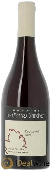 image du vin Domaine des Marnes Blanches, Trousseau 2023 Rouge