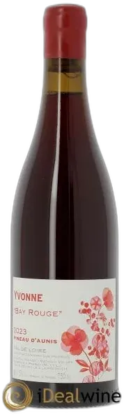 photos du vin Vin de France Pineau D&Apos;Aunis Cuvée Bay Rouge Château Yvonne 2023