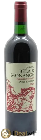 photo du vin Château Belair 1er Grand Cru Classé b 2009