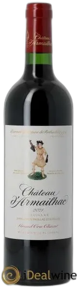photo du vin Château D&Apos; Armailhac Mouton Baron Philippe 5ème Grand Cru Classé 2021
