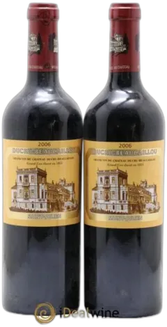 capture du vin Château Ducru Beaucaillou 2ème Grand Cru Classé 2006