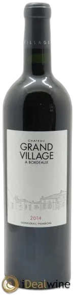 image du vin Château Grand Village