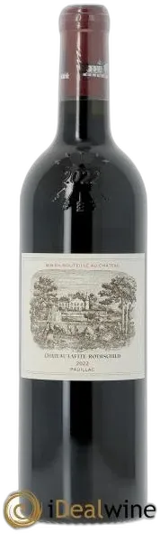 vue du vin Château Lafite Rothschild 1er Grand Cru Classé 2022