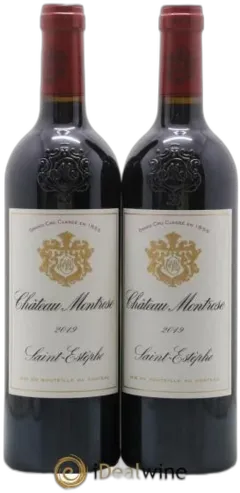 image du vin Chateau Montrose, Saint-Estephe, France 2019