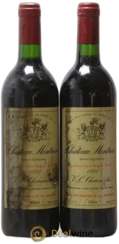image du vin Château Montrose 2ème Grand Cru Classé 1991