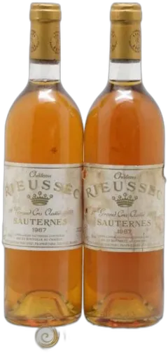 vue du vin Château Rieussec