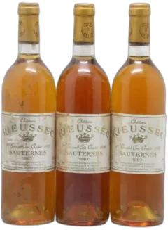 vue du vin Château Rieussec