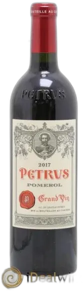 photo du vin Petrus 2017 Rouge