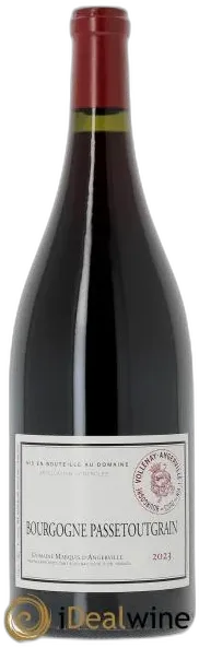 photo du vin Bourgogne Passetoutgrain Marquis D&Apos;Angerville