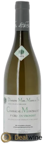 photo du vin Chassagne-Montrachet 1er Cru en Virondot Marc Morey 2023