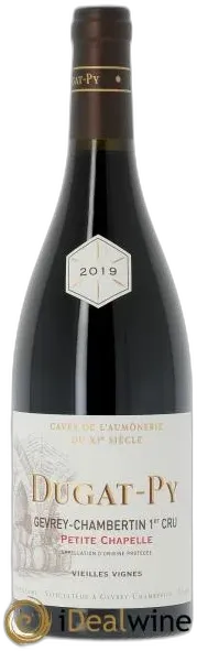 image du vin Gevrey-Chambertin 1er Cru Petite Chapelle Vieilles Vignes Dugat-py 2019