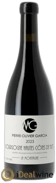 photo du vin Hautes-Côtes de Nuits la Montagne Pierre Olivier Garcia 2023