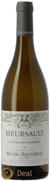 aperçu du vin Meursault Aoc les Grands Charrons Michel Bouzereau et Fils 2022