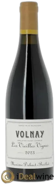 photos du vin Volnay Vieilles Vignes Maxime Dubuet Boillot 2023