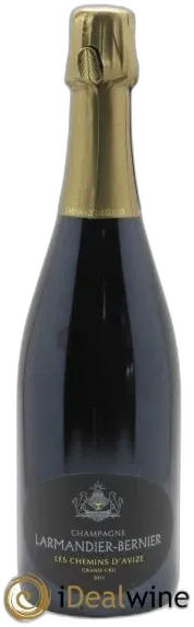 image du vin les Chemins D&Apos;Avize Grand Cru Extra-Brut Larmandier-Bernier