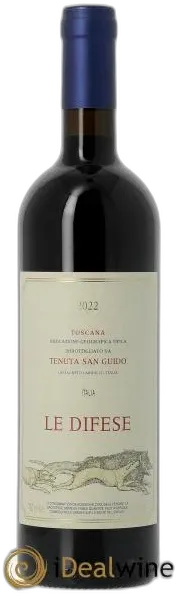 photo du vin Toscana Igt le Difese Tenuta San Guido