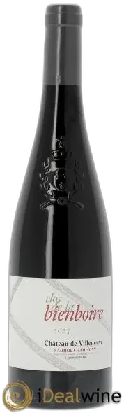 illustration du vin Saumur-Champigny Clos de la Bienboire Château de Villeneuve 2023