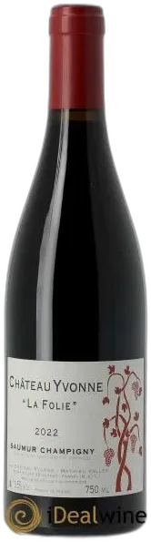 photo du vin Saumur-Champigny la Folie Château Yvonne 2022