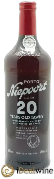 illustration du vin Porto Tawny 20 Years Old Niepoort