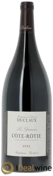 illustration du vin Côte-Rôtie la Germine Domaine Duclaux