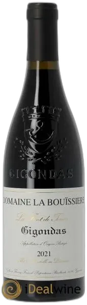 photo du vin Gigondas la Font de Tonin la Bouïssière 2021