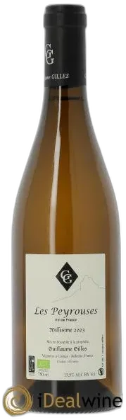 capture du vin Vin de France les Peyrouses Guillaume Gilles 2023