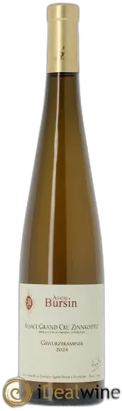 photo du vin Alsace Gewurztraminer Grand Cru Zinnkoepflé Agathe Bursin 2024