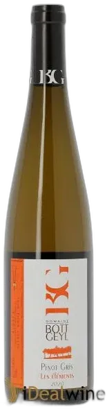 photos du vin Alsace Pinot Gris les Eléments Bott-Geyl 2020