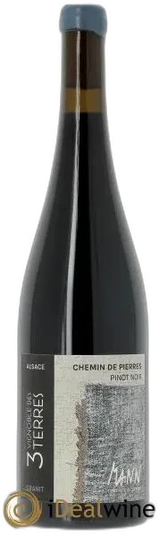 photos du vin Alsace Pinot Noir Chemin de Pierre Vignoble des 3 Terres Domaine Mann