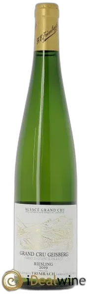 aperçu du vin Alsace Riesling Grand Cru Geisberg Trimbach