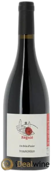 vue du vin Régnié un Brin D&Apos;Osier Terres de Vallières
